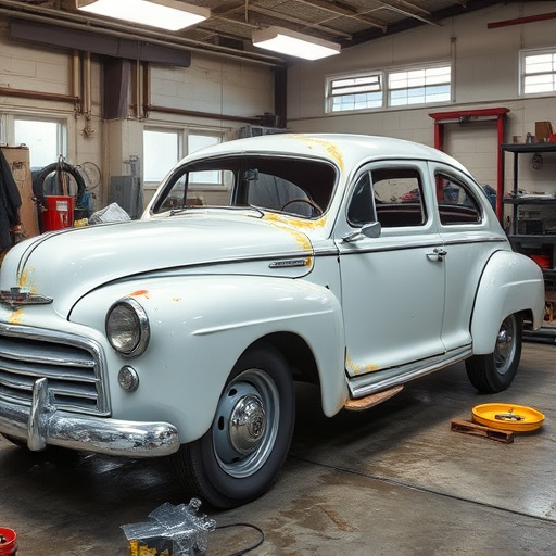 vehicle restoration process