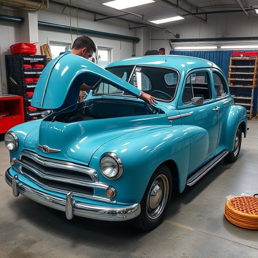 vehicle restoration process