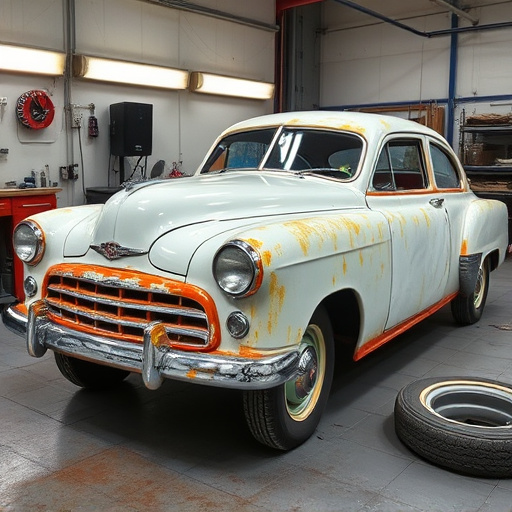 vehicle restoration process