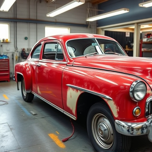 vehicle restoration process