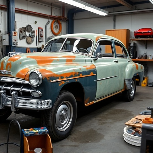 vehicle restoration process