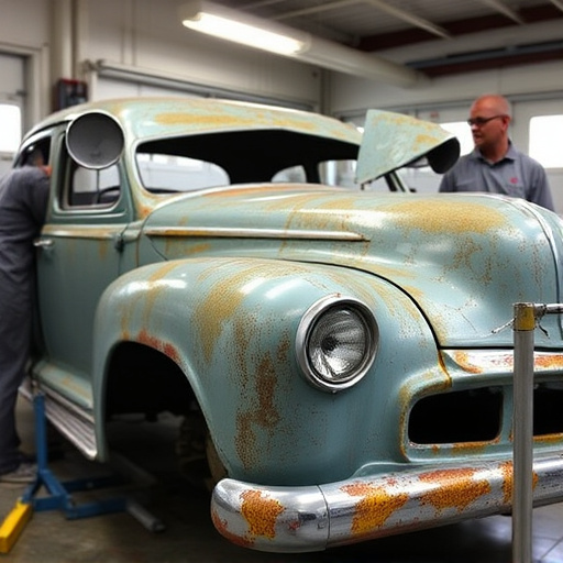 vehicle restoration process