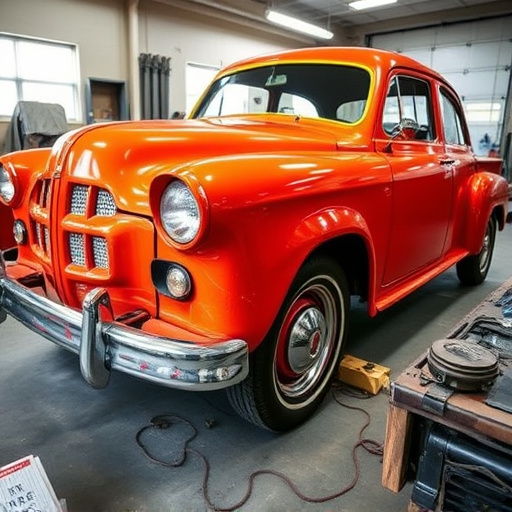 vehicle restoration process