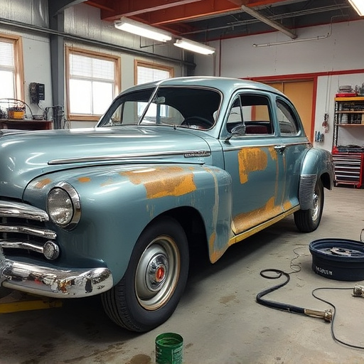 vehicle restoration process