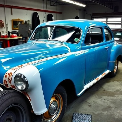 vehicle restoration process