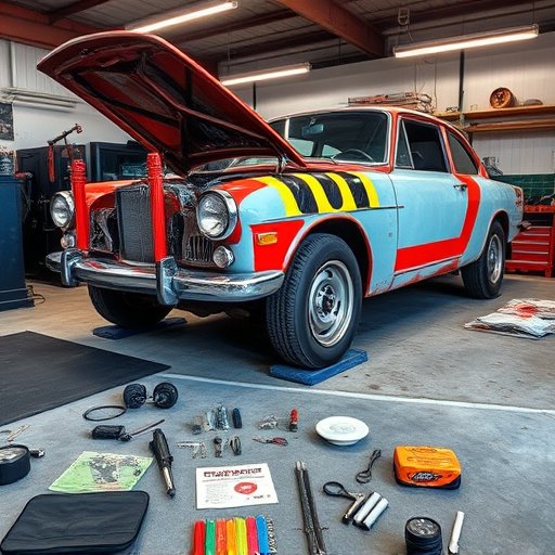 vehicle restoration process