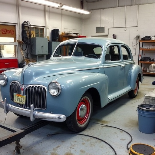 vehicle restoration process