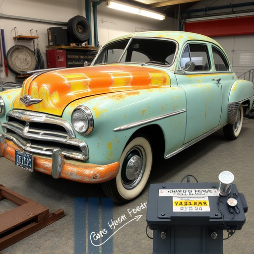 vehicle restoration process