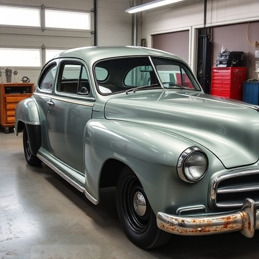 vehicle restoration process