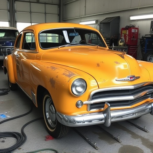 vehicle restoration process