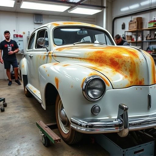 vehicle restoration process