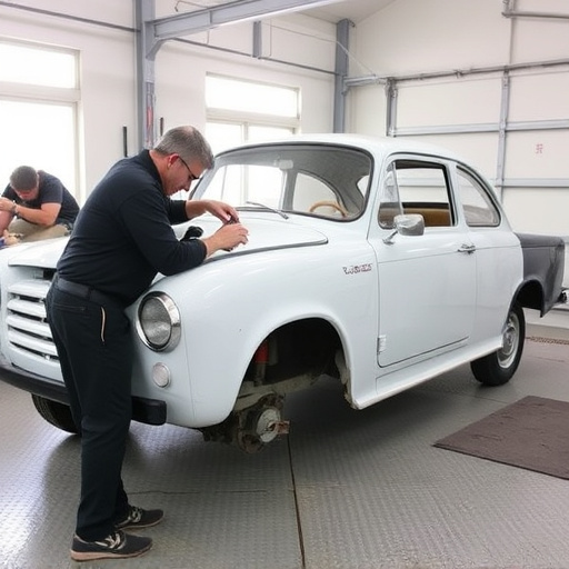 vehicle restoration process