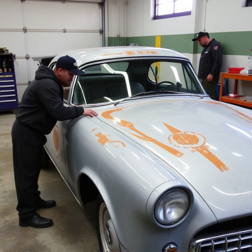 vehicle restoration process